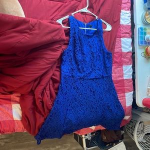 Blue stitched design APT 9 size 10 in children